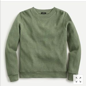 J. Crew Waffle Crewneck Pullover